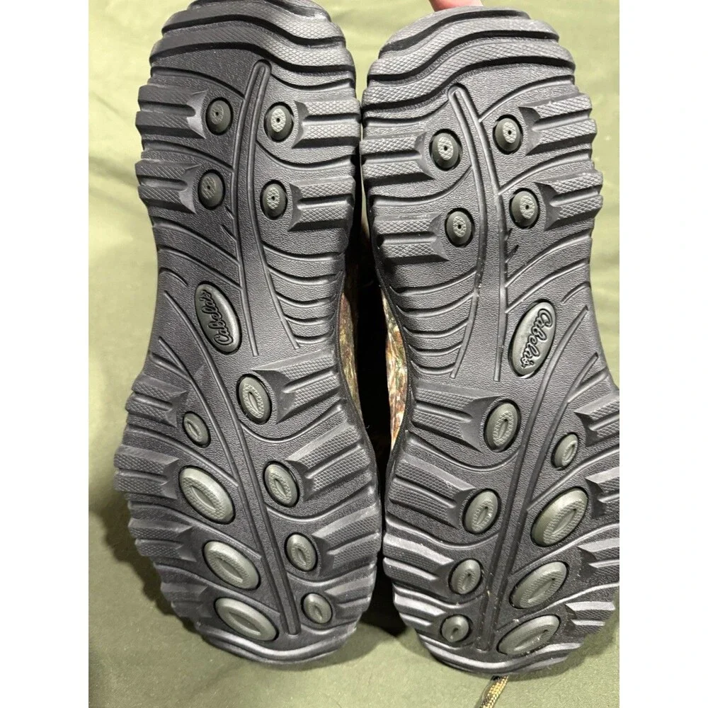Mens Cabelas Gortex Scentlok Camo Waterproof Hunting Boots 10.5 New